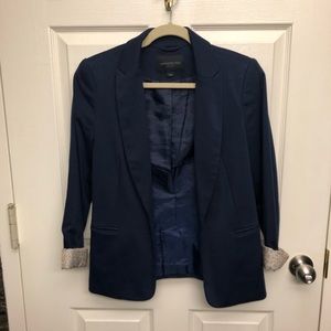 Kenneth Cole Navy Blue Blazer